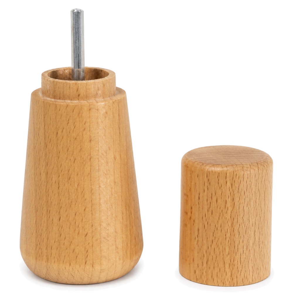 Natural Beech Wood Pepper Mill